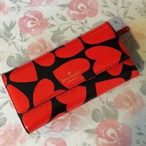 Kate Spade Scattered Heart Phone Wallet
